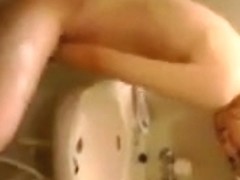 Beautiful japanese girl shower