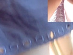 Bubble butt looks awesome in the hot upskirts