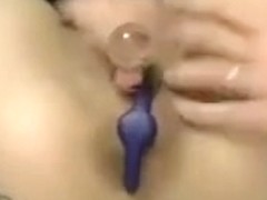 Double Penetration-ing myself with some toys. Can u tell i came?