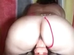 Big Beautiful Woman homemade porn video with me fucking a large marital-device