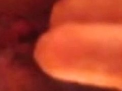 mate masturbates with sex tool