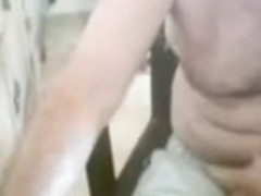 grandpa jerking off & ass show