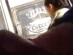 FLASHING AND CUM FRONT  OF A MILF