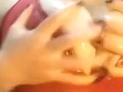 Hot tempered Hispanic webcam model is showing off her big boobs