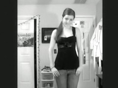 Happy valentine's day, love. girl sings and strips for her asshole bf.