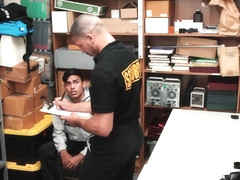 YoungPerps - Latin Guy Used By Security Guard