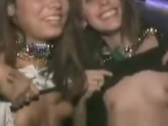 Girlfriends exposing titties...