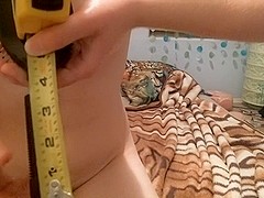 Slut toying her ass online