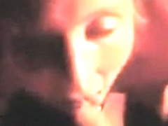 Hot Blonde Milf Sucks Hard Cock