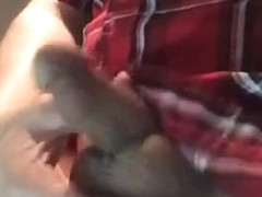 Playing with my cock