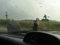 Blond legal age teenager anal debut (Camaster)