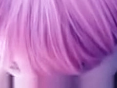 Hot redhead babe gives a sensual blowjob in POV