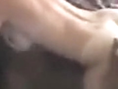 Interracial shower sex with a busty babe