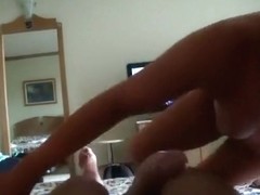 Large titted golden-haired receives screwed with her spouse