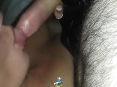 Girlfriend is great penis sucker