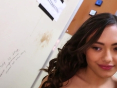 Fabulous pornstar Maya Grand in Horny College, Brunette xxx scene