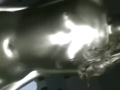 Gold painted Japanese sex