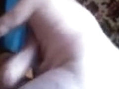 Fat Russian Mom and her boy fucking on bed! Amateur!