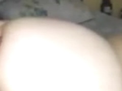 Fucked girl in the ass and cum on her