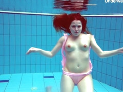 Simonna Is Hot And Horny In The Public Swimming Pool