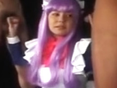 Teen Asian Maiden Mouth Fucks Two Cocks