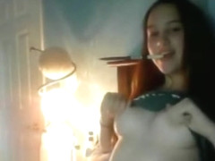 Omegle - Beautiful teen flash boobs