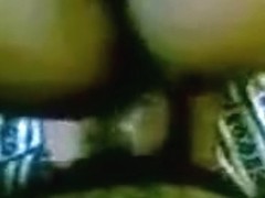 Latin couple pov missionary and doggystyle sex in the bedroom with condom