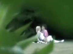 Voyeur tapes multiple couple having sex in public' compilation