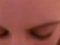 Alina takes a facial