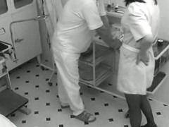 Spy cam with nurse