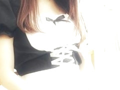 Your Japanese Maid On The Table Rubbing Her Pussy
