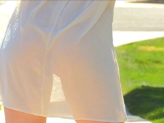 Incredible pornstar in Exotic Redhead, Outdoor sex clip