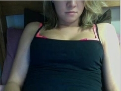 Hawt Blond Masturbate on Chatroulette