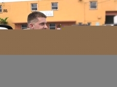 Arousing tits playing with hot chick