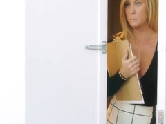 Boss Lady Tests Her Assistants Anal Limitations