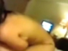 Hot latina girl with hairy pussy has cowgirl and doggystyle sex