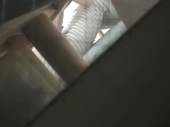 Amateur girlfriend caught masturbating in her room