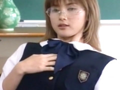 Jap school girl uniform cummed