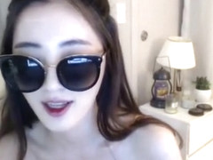 Beautiful brunette webcam masturbation