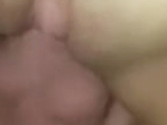 BBW teen takes hard cock from behind