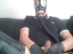 Wank in chaps