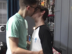 Hung 8teenBoys Caleb Gray and Dustin Cook flip fuck bareback