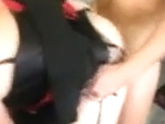 Amazing Amateur record with Big Tits, Lingerie scenes