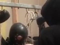 Chain Weight Ball Stretching