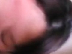 Chinese wife blowjob and drinking cum part 2