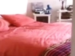 A sexy couple make a voyeur video of their sex life