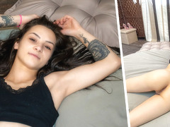 Zoe Foxxy In Amateur Brunette Teen Plays Her Pussy Like A Banjo - Hot Amateur Solo Masurbation 3d Porn