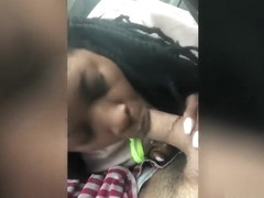 Black Hooker Sucks My White Dick Pulled Over