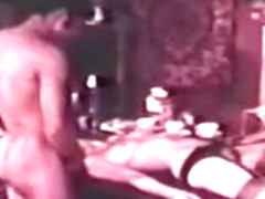 Mixed Threesome - Girl Gets fucked by White and Black guy