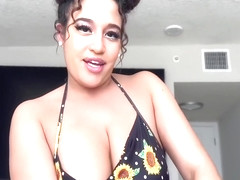 Curvy Bosomy Ebony Hottie Invites Her Bf To Breed Her Cause She Wanna Start A Family With Him